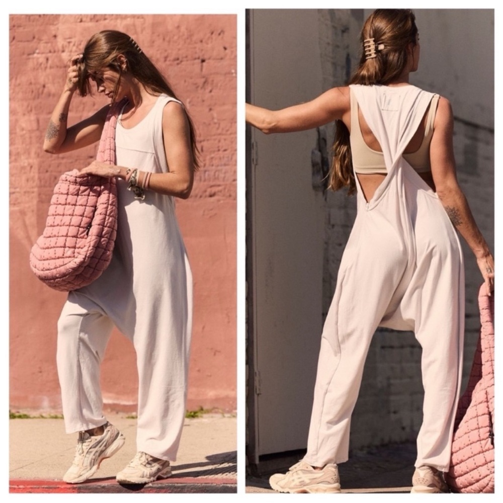 NWT FREE PEOPLE Movement Tofu Hot Shot Twisted Onesie SZ: L